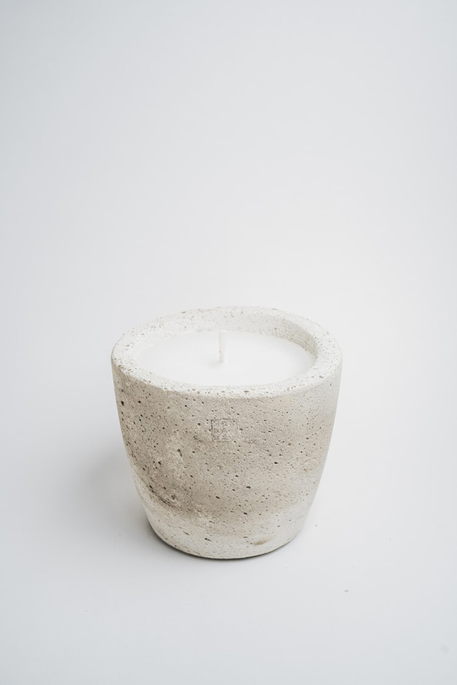 Outdoor- urban kaars medium- Neutral (ecru) Mon Dada Deco 3