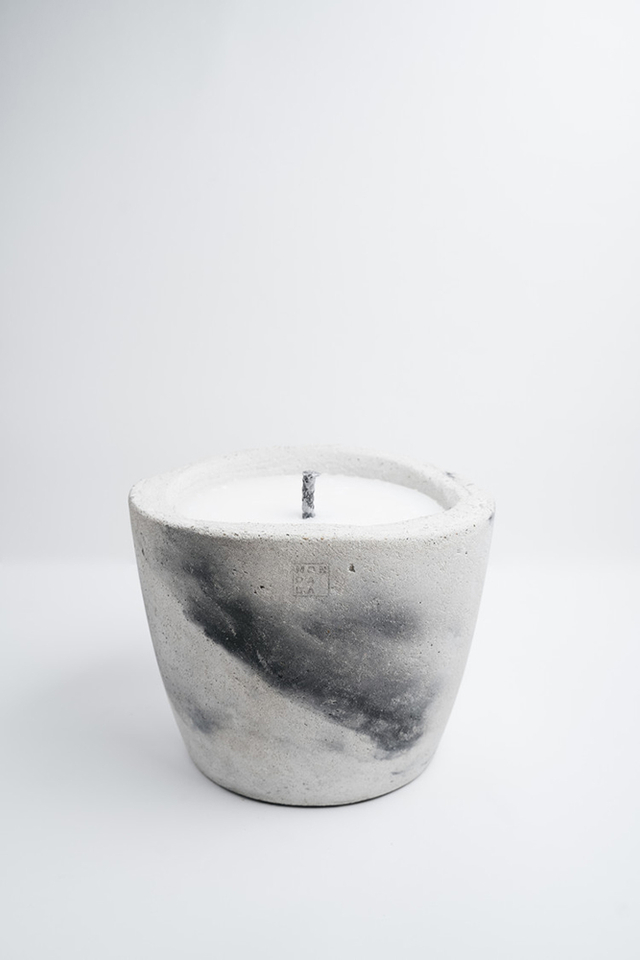 Outdoor- urban kaars large- Neutral (grijs) Mon Dada Deco 3
