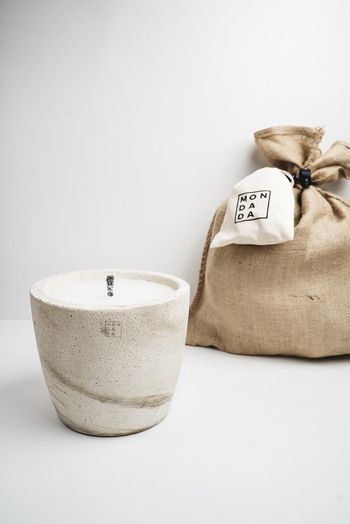 Outdoor- urban kaars large- Neutral (ecru ) Mon Dada Deco 3