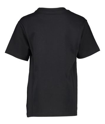 Zwarte t-shirt met korte mouwen en rood logo Ralph Lauren