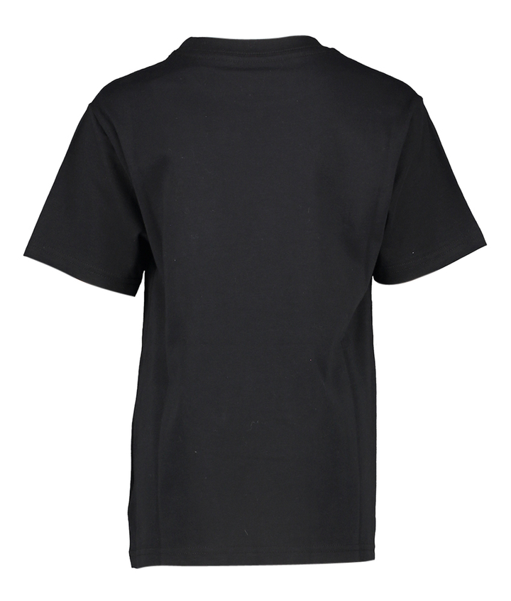 Zwarte t-shirt met korte mouwen en rood logo Ralph Lauren