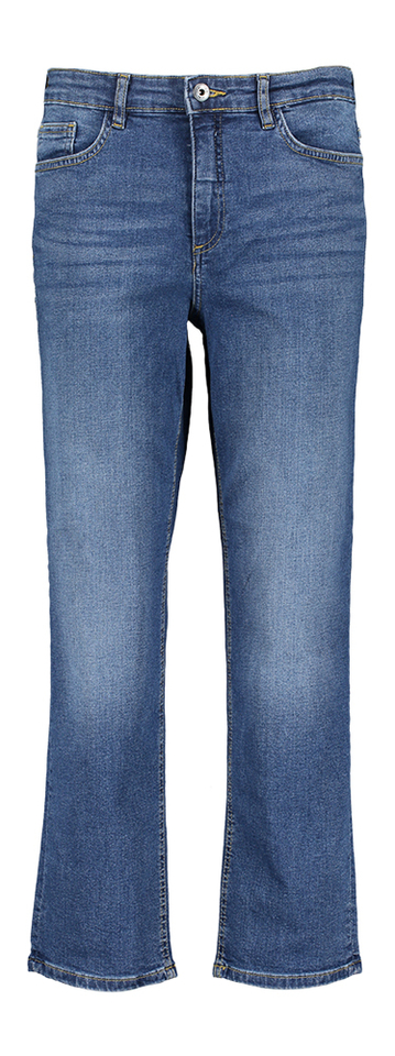 Blauwe cropped jeans Ichi