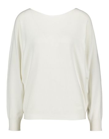 Beige trui met ronde hals NU DAYA Numph