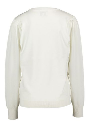 Witte trui met pofmouwen NU BAOJINY Numph