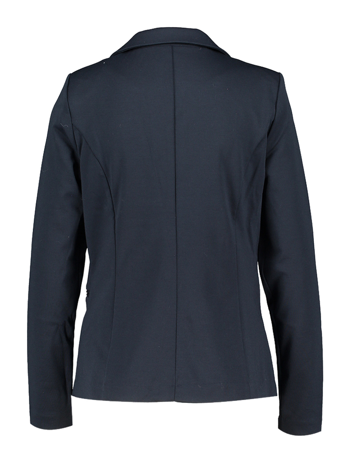 Blauwe blazer met knoop Ichi 