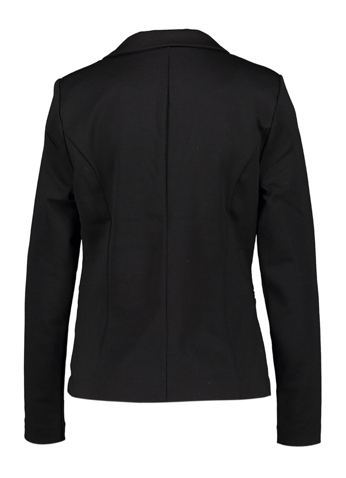 Zwarte blazer met knoop Ichi