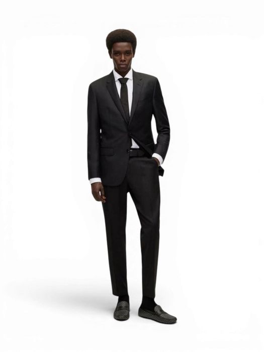 Wit hemd regular fit Joe met lange Hugo Boss