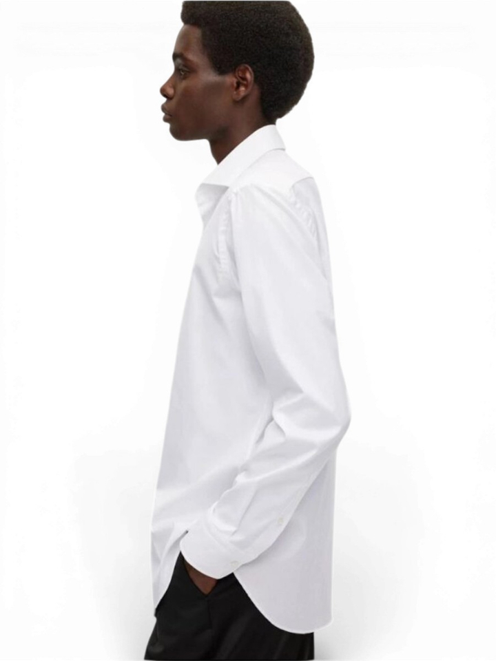 Wit hemd regular fit Joe met lange Hugo Boss