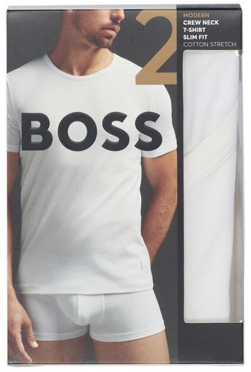 Duo pack witte t-shirts SLIM FIT Hugo Boss 