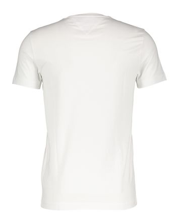 Witte t-shirt met geborduurd logo CORE STRETCH Tommy Hilfiger