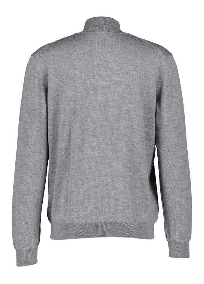 Grijze trui met rolkraag Olymp 