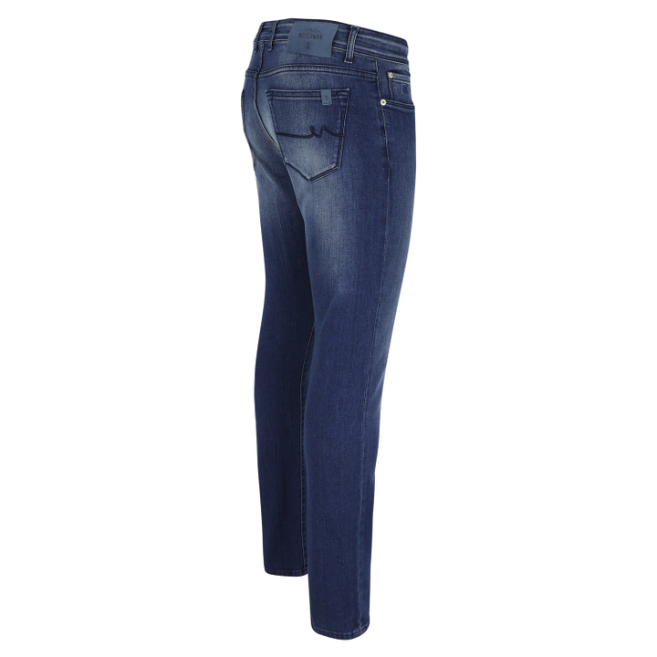 Blauwe slim fit jeans Atno Atelier Noterman
