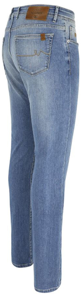 Lichtkleurige slim fit jeansbroek Atelier Noterman