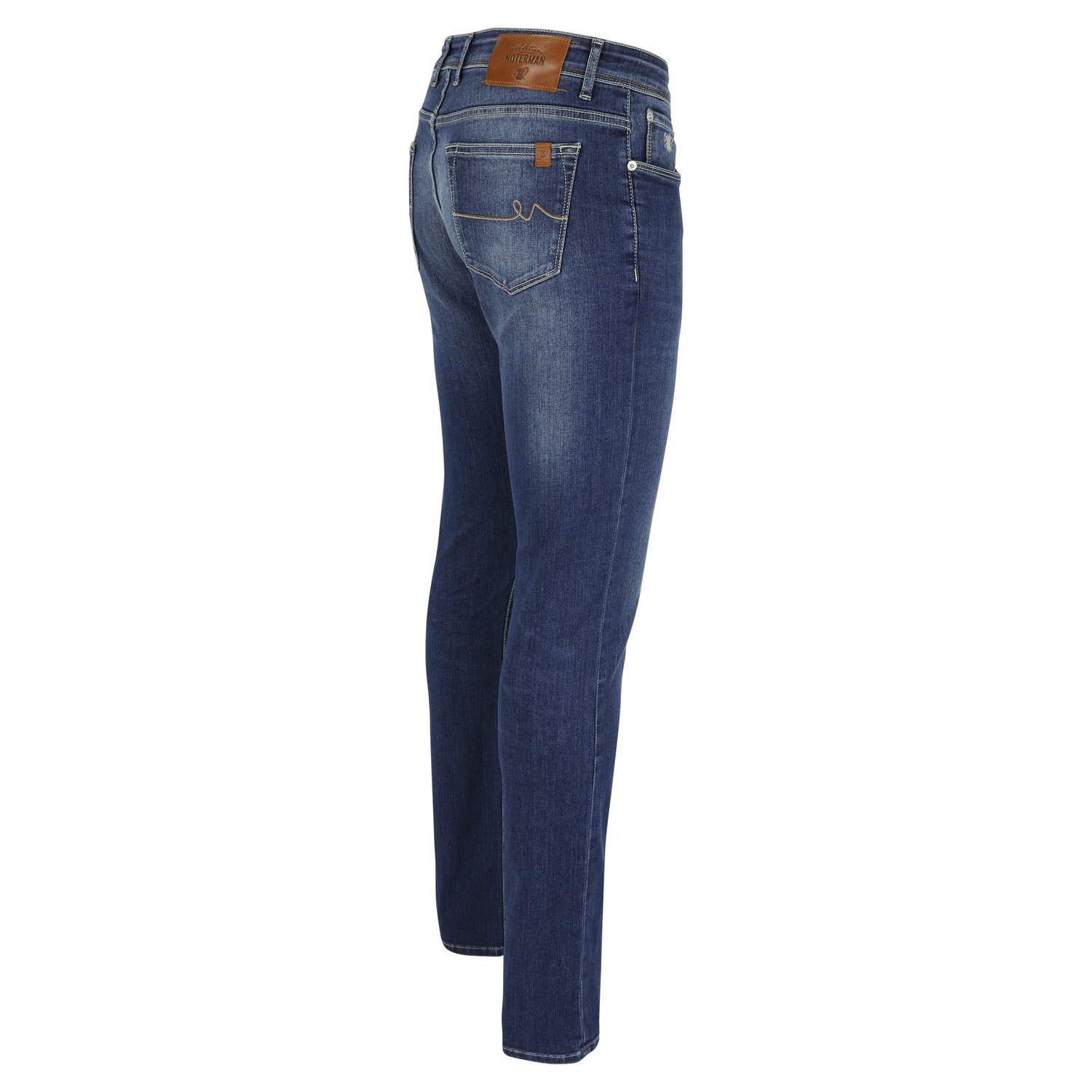 Blauwe slim fit jeans Atelier Noterman