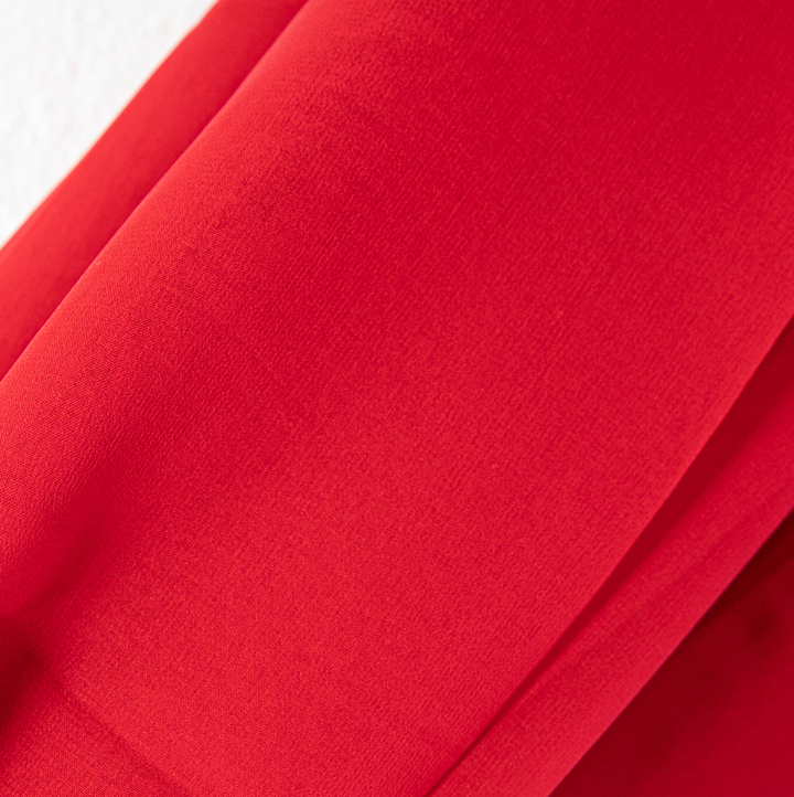 Rode fijne sjaal L'Immagine