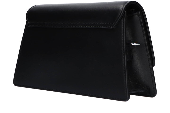 Mini Arch - zwart handtas in nappaleer Kaai 