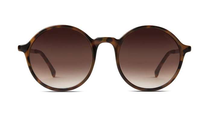 Madison Metal Tortoise Rose Gold zonnebril Komono 