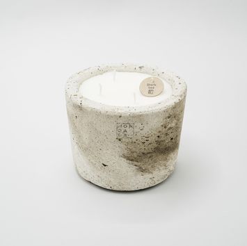 Indoor urban candle small ecru-Down to earth  Mon Dada Deco 3
