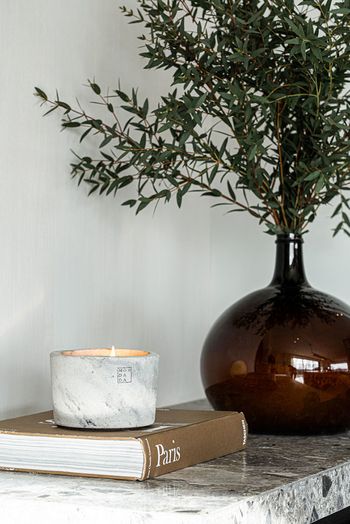 Indoor urban candle small ecru-Down to earth  Mon Dada Deco 3
