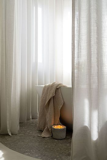 Indoor urban candle small ecru-Down to earth  Mon Dada Deco 3