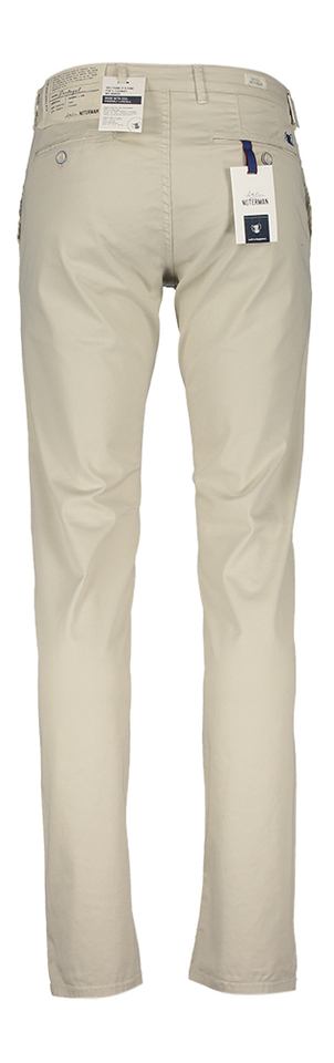 Beige slim fit broek Atelier Noterman