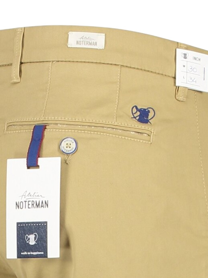 Beige chino broek Atelier Noterman