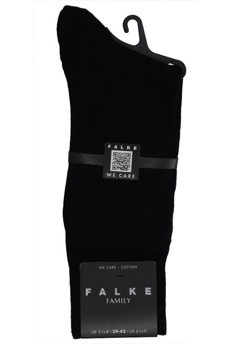 Zwarte kousen Family SO Falke