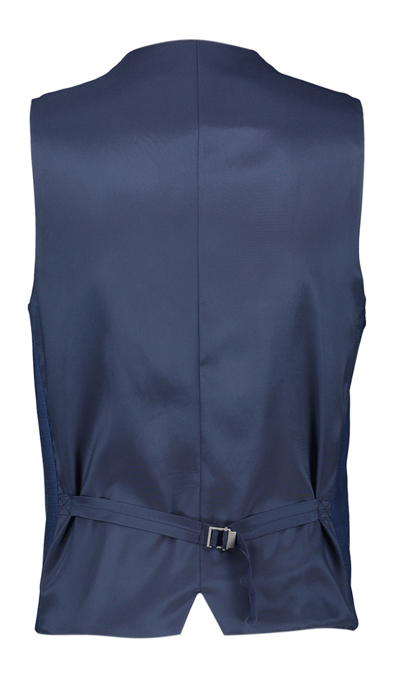 Blauwe gilet met knopen Roy robson