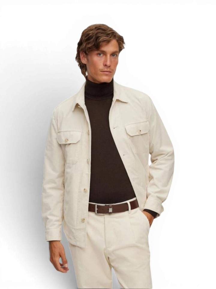 Cognac riem Hugo Boss
