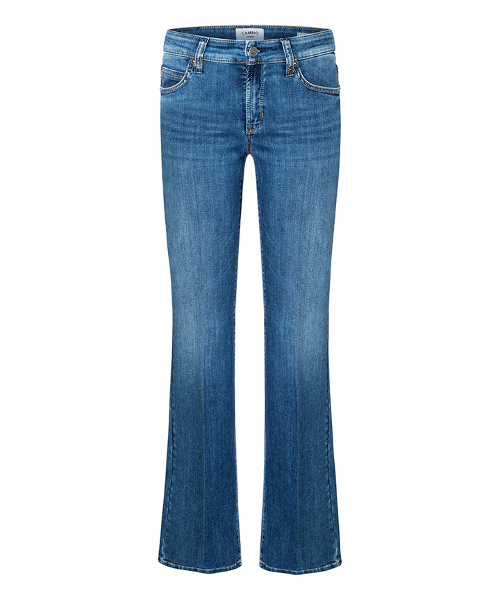 Blauwe flared jeans Paris Cambio