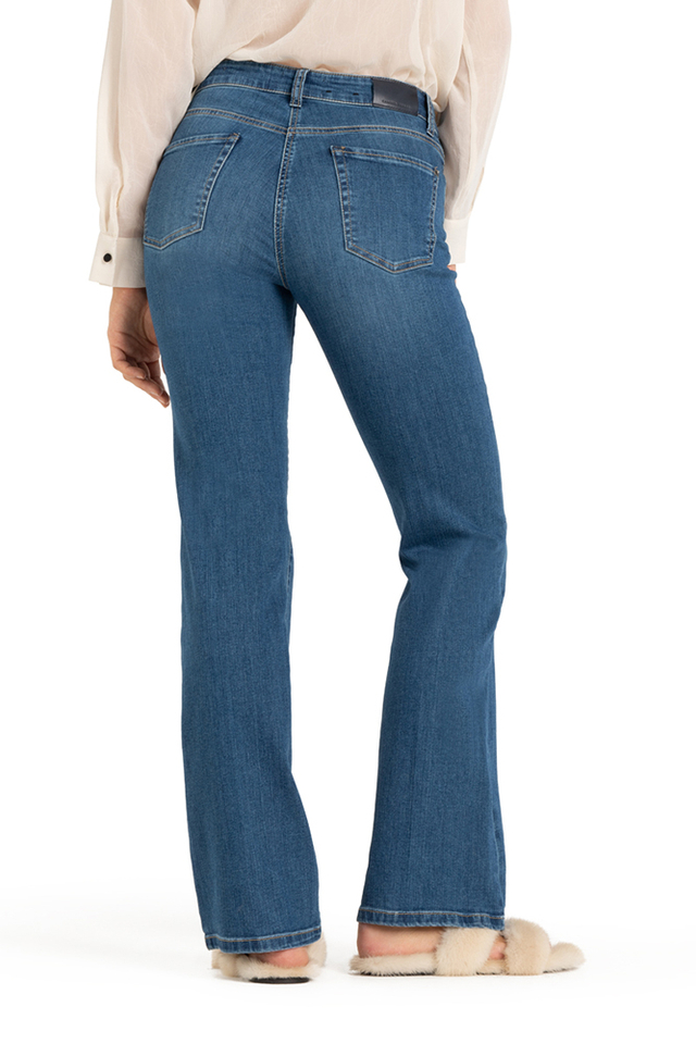 Blauwe flared jeans Paris Cambio