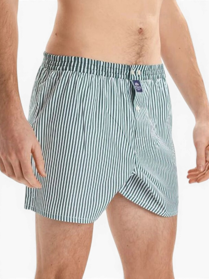 Groen gestreepte boxershort Mc Alson