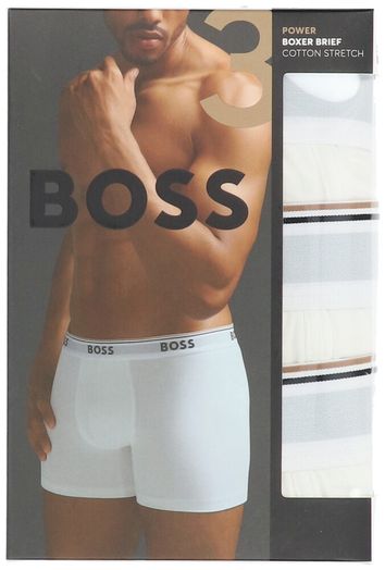Witte boxershorts Boss