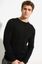 Zwarte pull met ronde hals Bart Saint Steve
