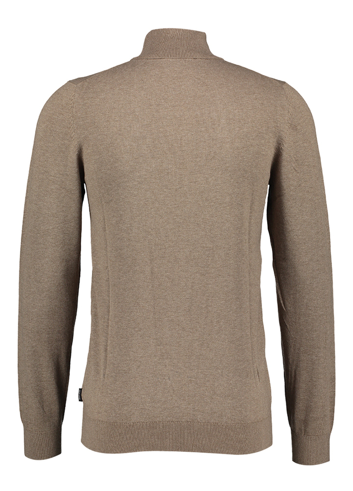 Lichtbruine pull met rolkraag Coen Saint Steve