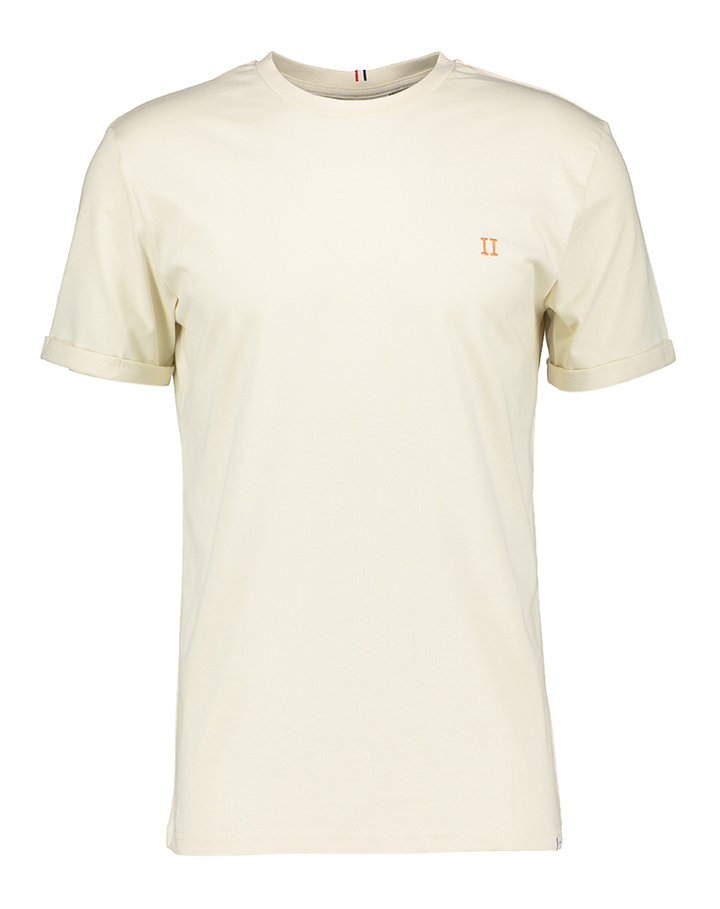 Ecru katoenen t-shirt met ronde hals Les Deux