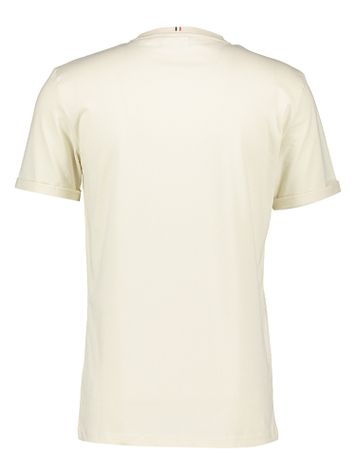 Ecru katoenen t-shirt met ronde hals Les Deux