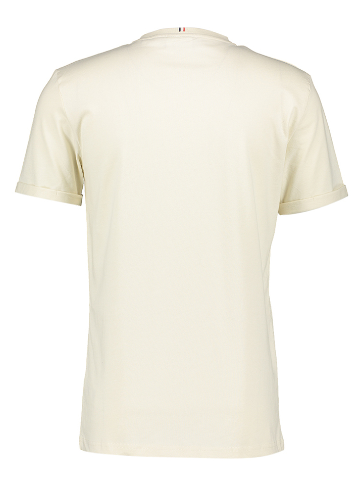 Ecru katoenen t-shirt met ronde hals Les Deux
