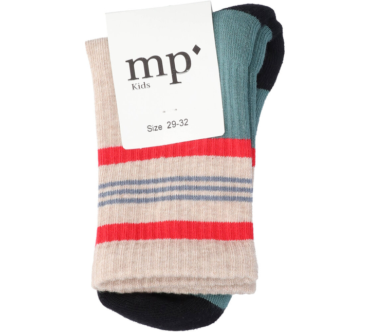 Multicolor kousen MP Denmark
