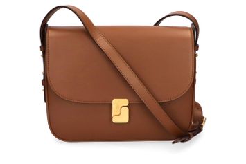 Coganckleurige crossbody met goudkleurige sluiting Soeur
