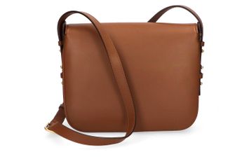 Coganckleurige crossbody met goudkleurige sluiting Soeur