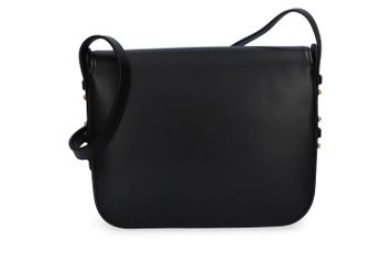 Zwarte crossbody met goudlkeurige sluiting Soeur