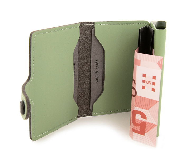 Groene miniwallet Yard Secrid