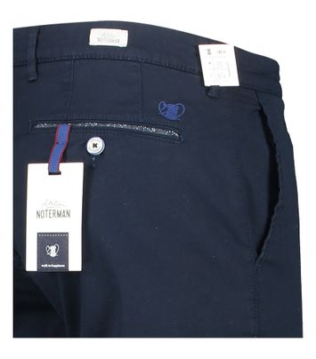 Blauwe slim fit broek Atelier Noterman
