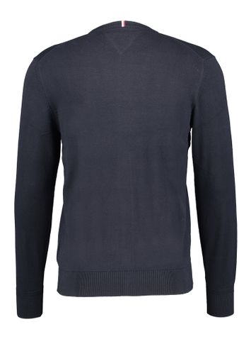 Donkerblauwe sweater met ronde hals Tommy Hilfiger