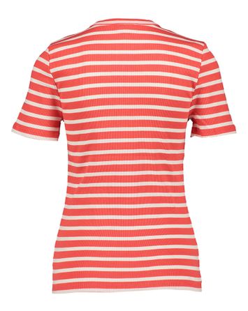 Rood gestreepte t-shirt Asta Saint-Tropez