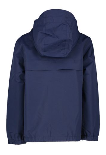 Blauwe jas met kap en borstlogo Ralph Lauren