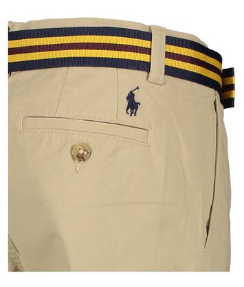 Beige Chino broek met riem Ralph Lauren