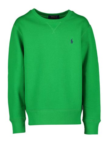 Groene sweater met borstlogo Ralph Lauren