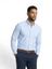 Jeansblauw hemd slim fit met lange mouwen Hackett